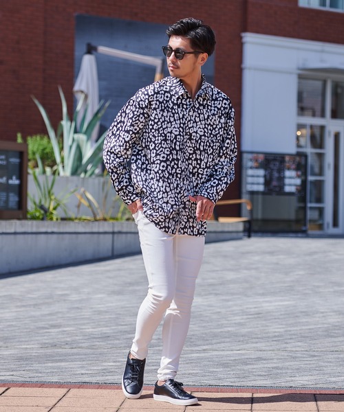 『CavariA/キャバリア』ヒョウ柄長袖シャツ（シャツ/ブラウス）｜SILVER BULLET（シルバーバレット） pattayablatt.com