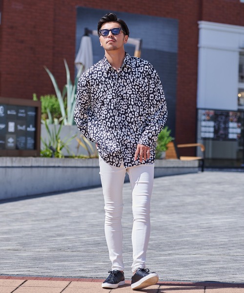 『CavariA/キャバリア』ヒョウ柄長袖シャツ（シャツ/ブラウス）｜SILVER BULLET（シルバーバレット） pattayablatt.com