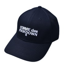 【COMME des FUCKDOWN】 刺繍ロゴ キャップ
