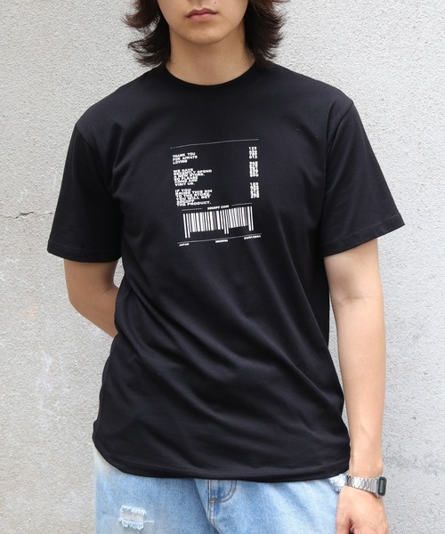UNIT CHEST(ユニットチェスト)の「【UNIT CHEST】unique unisex T-shirt OIF designer eggs コラボT receipt by Suzuno Nakamura(Tシャツ/カットソー・メンズ・ホワイト/ブラック・S/L/M)」の2枚目の写真