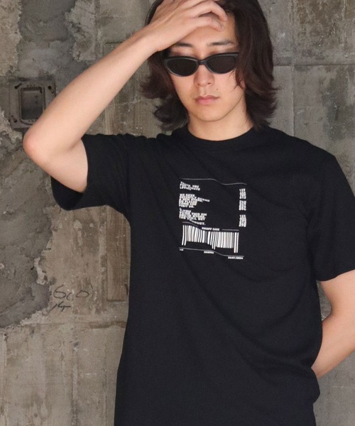 UNIT CHEST(ユニットチェスト)の「【UNIT CHEST】unique unisex T-shirt OIF designer eggs コラボT receipt by Suzuno Nakamura(Tシャツ/カットソー・メンズ・ホワイト/ブラック・S/L/M)」の11枚目の写真
