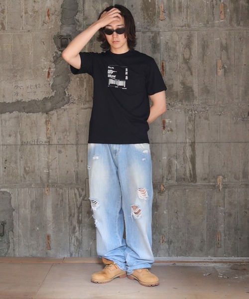 UNIT CHEST(ユニットチェスト)の「【UNIT CHEST】unique unisex T-shirt OIF designer eggs コラボT receipt by Suzuno Nakamura(Tシャツ/カットソー・メンズ・ホワイト/ブラック・S/L/M)」の13枚目の写真