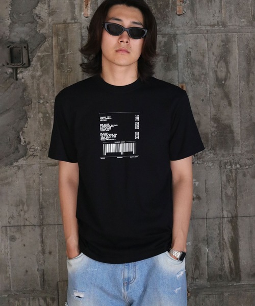 UNIT CHEST(ユニットチェスト)の「【UNIT CHEST】unique unisex T-shirt OIF designer eggs コラボT receipt by Suzuno Nakamura(Tシャツ/カットソー・メンズ・ホワイト/ブラック・S/L/M)」の12枚目の写真
