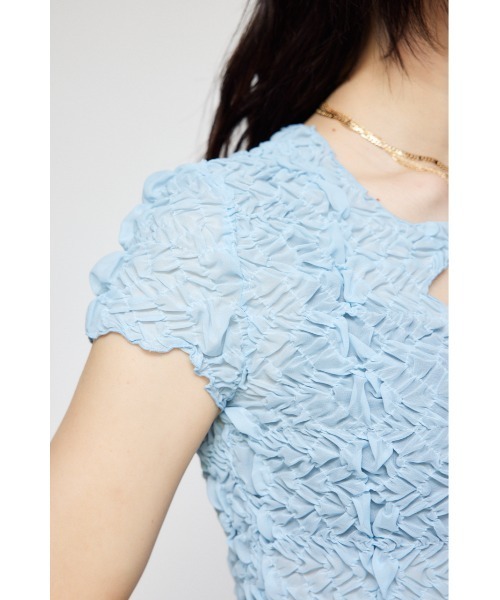 LAGUA GEM | ASYMMETRY CUT トップス (Tシャツ・カットソー(半袖