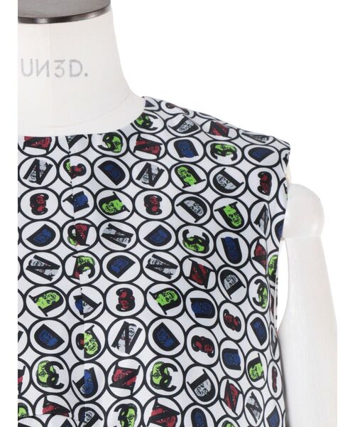 UN3D.（アンスリード）の「【COOKIE!コラボ】TUCK GATHER SLEEVELES 