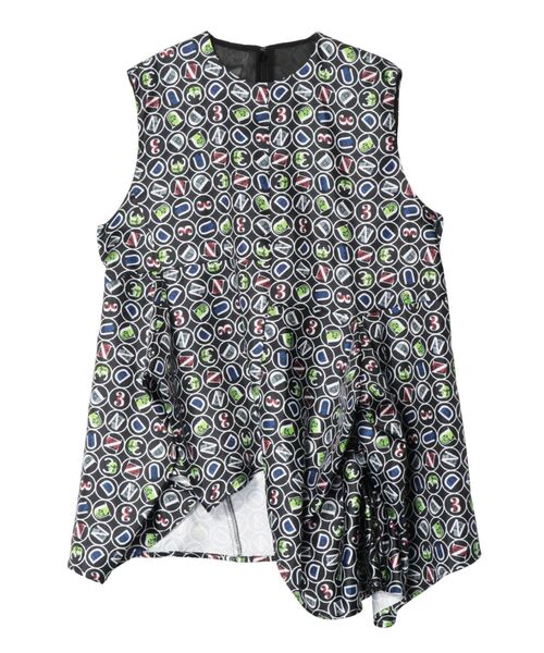 UN3D.（アンスリード）の「【COOKIE!コラボ】TUCK GATHER SLEEVELES 