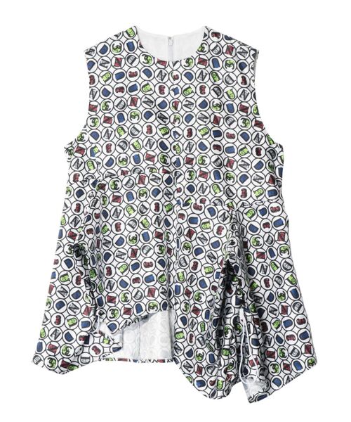 UN3D.（アンスリード）の「【COOKIE!コラボ】TUCK GATHER SLEEVELES