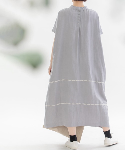 nop de nod（ノップドゥノッド）の「リネンレーヨンpolkaライン