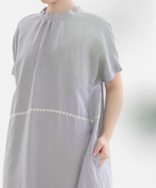 nop de nod（ノップドゥノッド）の「リネンレーヨンpolkaライン