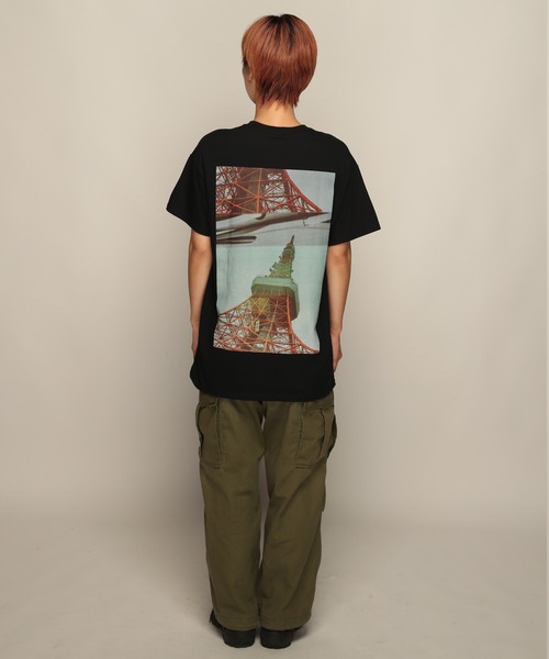 Jiro Konami】小浪次郎 ラジオタワー Tシャツ（Tシャツ/カットソー