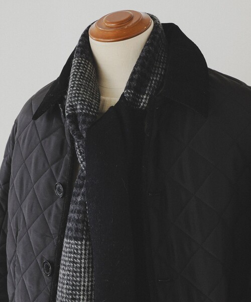 BEAMS(ビームス)の「千鳥 ブロックチェック マフラー(マフラー・メンズ・ブラック/ブラウン/ネイビー・ONE SIZE)」の5枚目の写真