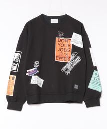 AND SQUARE（アンドスクエア）の「＜AND SQUARE＞グラフィックロングカットソー（Tシャツ/カットソー）」