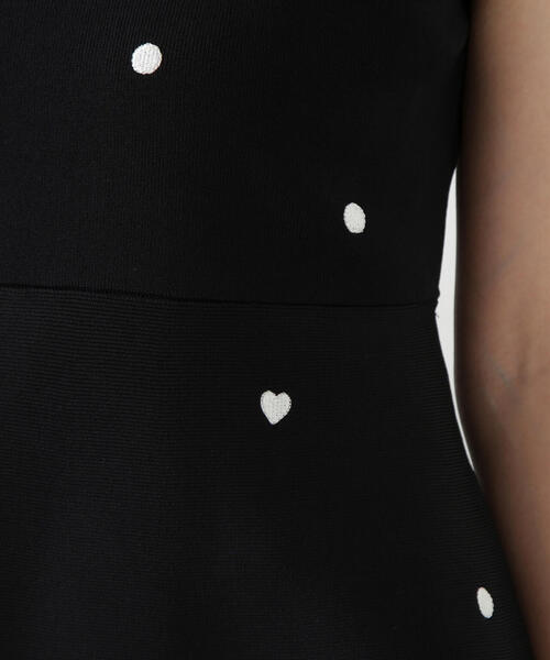 PROPORTION BODY DRESSING（プロポーションボディドレッシング）の「刺繍ドットペプラムニット / 1214270804（ニット/セーター・レディース・ホワイト系その他/ブラック・FREE）」の12枚目の写真