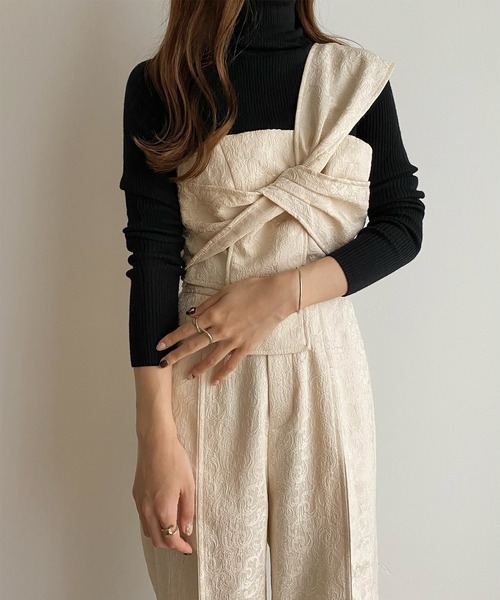 callautia（カラウティア）の「ノースリーブブラウス（シャツ/ブラウス・レディース・キャメル・MEDIUM）」の4枚目の写真