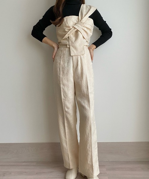 callautia（カラウティア）の「ノースリーブブラウス（シャツ/ブラウス・レディース・キャメル・MEDIUM）」の5枚目の写真