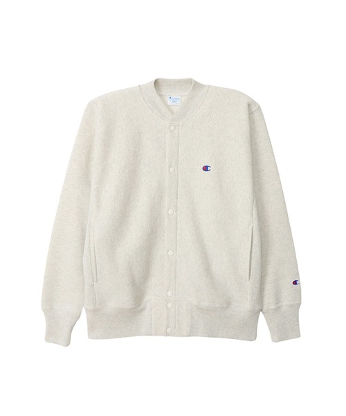 Champion(チャンピオン)の「【Champion/チャンピオン】メンズ リバースウィーブ(R) スナップスウェットシャツ(スウェット・メンズ・オートミール/シルバーグレー/ダークネイビー/ブラック・X-LARGE/LARGE/MEDIUM)」の3枚目の写真