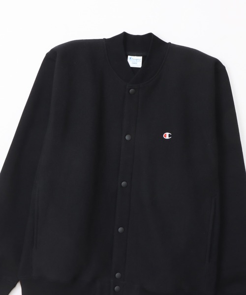 Champion(チャンピオン)の「【Champion/チャンピオン】メンズ リバースウィーブ(R) スナップスウェットシャツ(スウェット・メンズ・オートミール/シルバーグレー/ダークネイビー/ブラック・X-LARGE/LARGE/MEDIUM)」の10枚目の写真