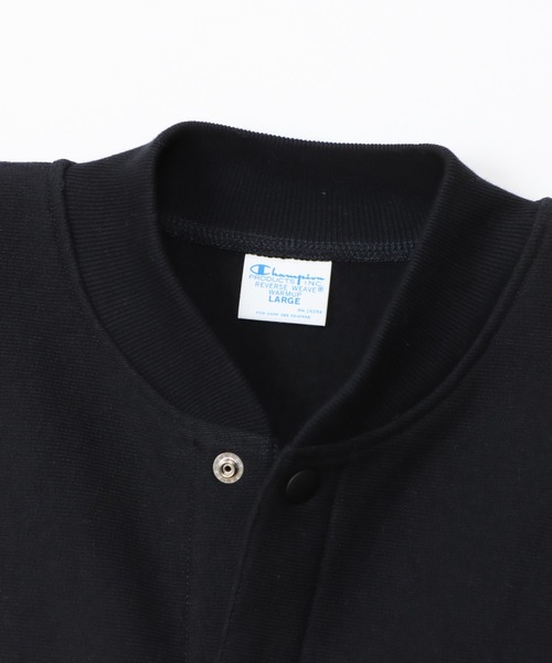 Champion(チャンピオン)の「【Champion/チャンピオン】メンズ リバースウィーブ(R) スナップスウェットシャツ(スウェット・メンズ・オートミール/シルバーグレー/ダークネイビー/ブラック・X-LARGE/LARGE/MEDIUM)」の11枚目の写真
