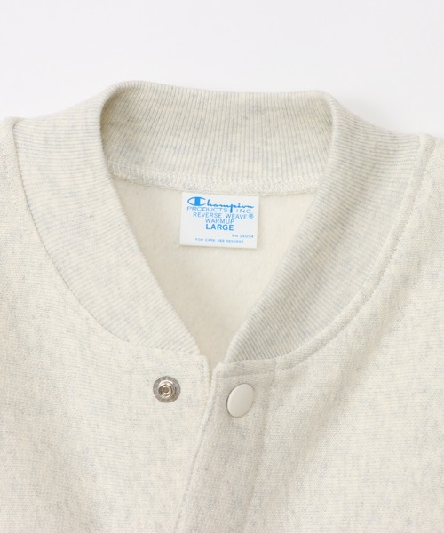 Champion(チャンピオン)の「【Champion/チャンピオン】メンズ リバースウィーブ(R) スナップスウェットシャツ(スウェット・メンズ・オートミール/シルバーグレー/ダークネイビー/ブラック・X-LARGE/LARGE/MEDIUM)」の14枚目の写真