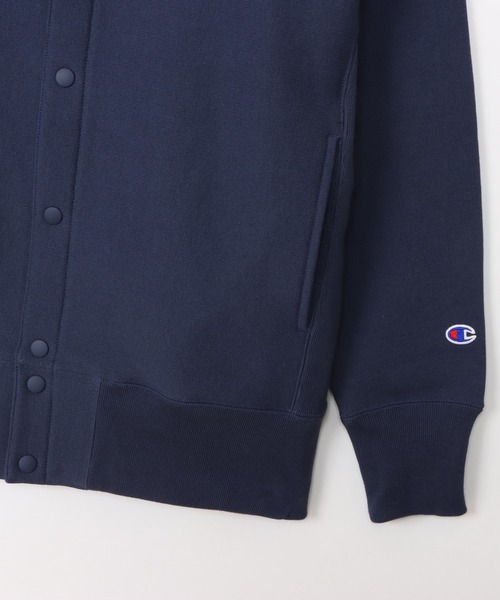 Champion(チャンピオン)の「【Champion/チャンピオン】メンズ リバースウィーブ(R) スナップスウェットシャツ(スウェット・メンズ・オートミール/シルバーグレー/ダークネイビー/ブラック・X-LARGE/LARGE/MEDIUM)」の15枚目の写真