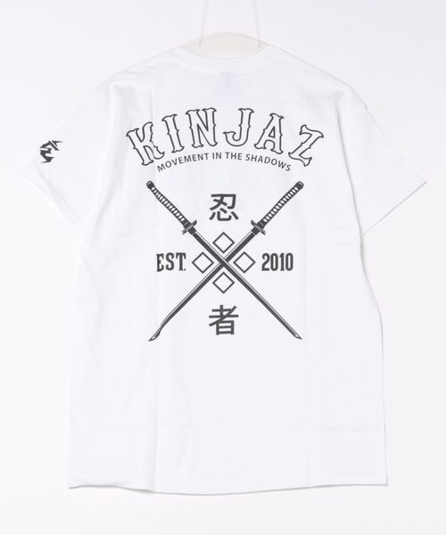 sunny branch(サニーブランチ)の「★KINJAZ★Graphic T(Tシャツ/カットソー・メンズ・ブラック/ホワイト・LARGE/MEDIUM)」の3枚目の写真