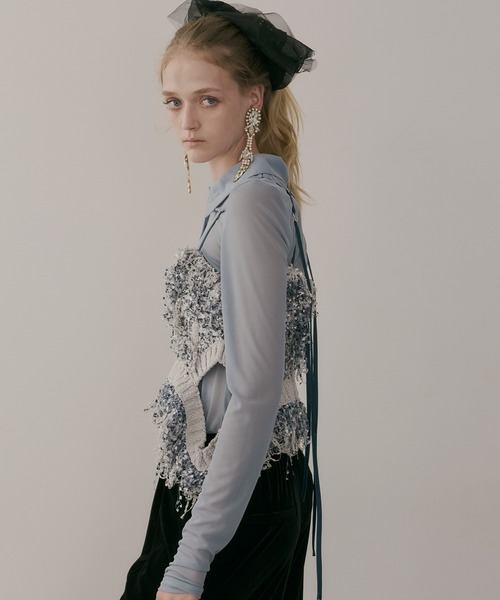 LA BELLE ETUDE（ラベルエチュード）の「MIXニットツイード