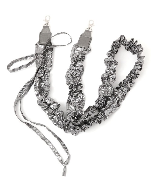 BAYFLOW（ベイフロー）の「BFクシュクシュショルダーストラップ（スマホグッズ・レディース・ブラック/ブルー/シルバー・0）」の11枚目の写真