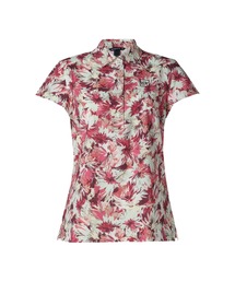 WOMENS ドライフラワープリント 半袖シャツ