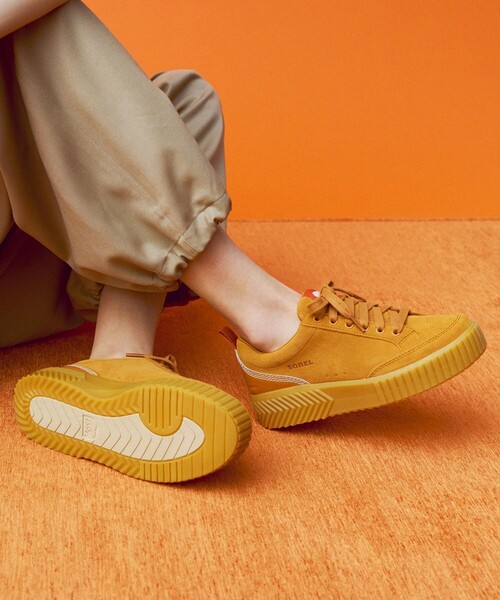 SOREL(ソレル)の「SOREL/ オーエヌエーアベニュー ロウスニーカー ウォータープルーフ /ソレル(スニーカー・レディース・ベージュ/ブラック/キャメル/ホワイト・22.5cm/23.0cm/23.5cm/25.5cm/24.0cm/26.0cm/24.5cm/25.0cm)」の4枚目の写真