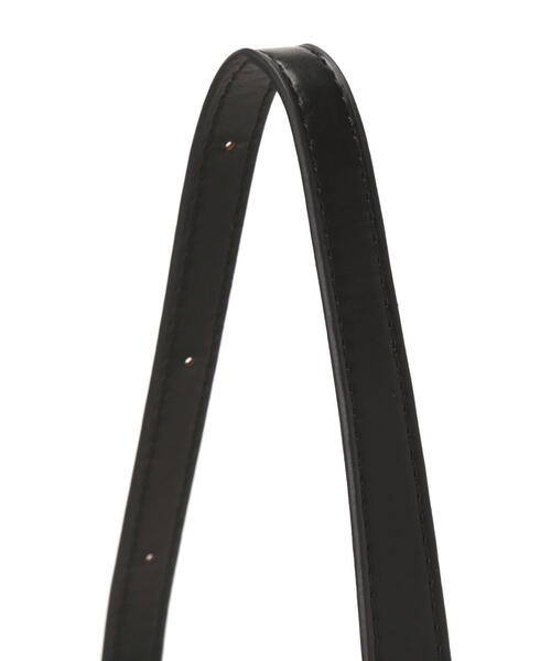 EDIT COLOGNE（エディットコロン）の「ワンハンドルカーブショルダーバッグ（ショルダーバッグ・レディース・ホワイト/ブラック・ﾌﾘ-）」の6枚目の写真