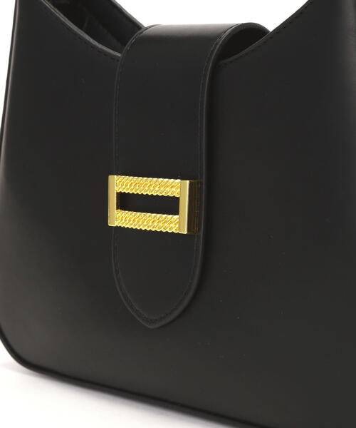 EDIT COLOGNE（エディットコロン）の「ワンハンドルカーブショルダーバッグ（ショルダーバッグ・レディース・ホワイト/ブラック・ﾌﾘ-）」の8枚目の写真