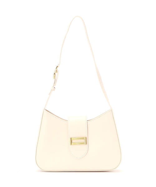 EDIT COLOGNE（エディットコロン）の「ワンハンドルカーブショルダーバッグ（ショルダーバッグ・レディース・ホワイト/ブラック・ﾌﾘ-）」の14枚目の写真