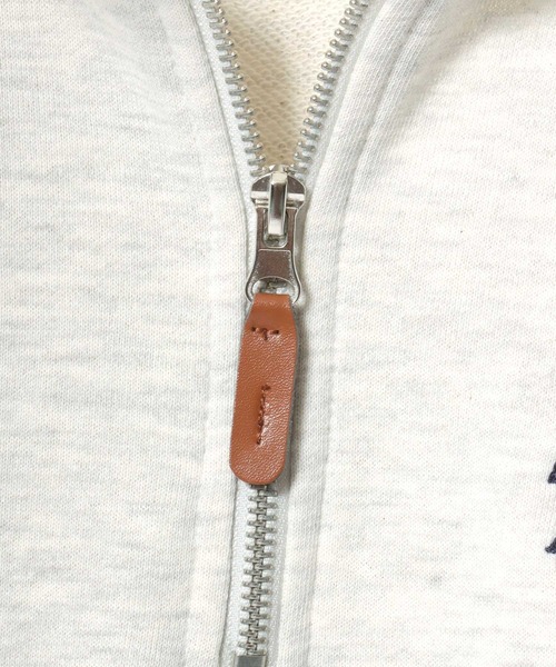U.S. POLO ASSN.(ユーエスポロアッスン)の「U.S. POLO ASSN./ユーエスポロアッスン オーバーサイズ 裏毛 ロゴ ワンポイント刺繍 ハーフジップ スウェット トレーナー/レディース メンズ(スウェット・メンズ・ネイビー/オートミール/アイボリー/ブラック・M/LL/L)」の17枚目の写真