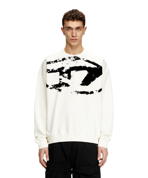 DIESEL スウェット S-BOXT-N5 スウェット｜ブラック｜メンズ｜DIESEL