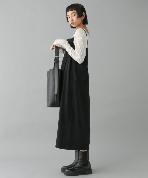 O0u(オーゼロユー)の「【アップルレザー】バスケットハンドルBAG 997298(ショルダーバッグ・レディース・ブラック・ONE SIZE)」の10枚目の写真