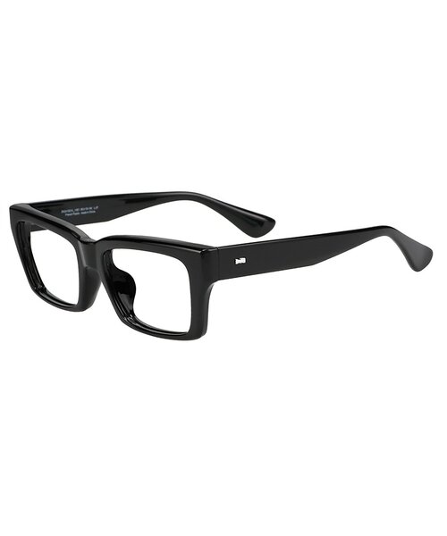 Zoff メガネ ウェリントン 黒縁 伊達 メンズ レディース