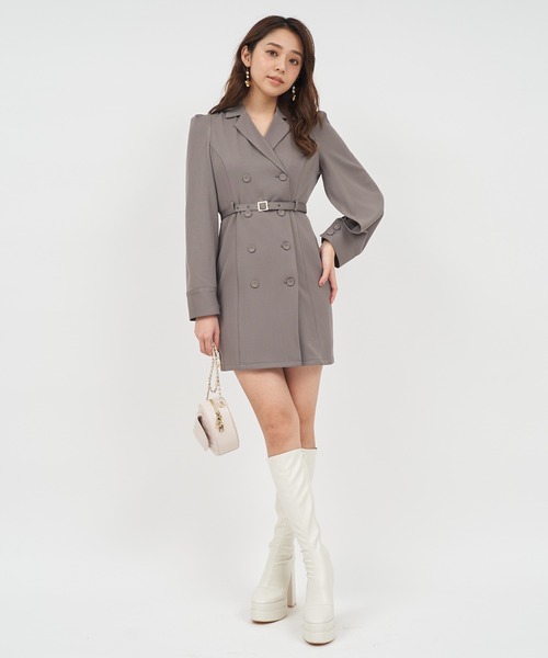 ケープミニワンピース