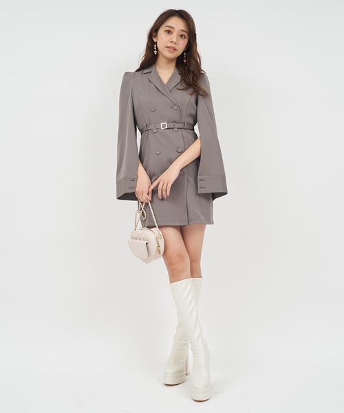 ケープミニワンピース