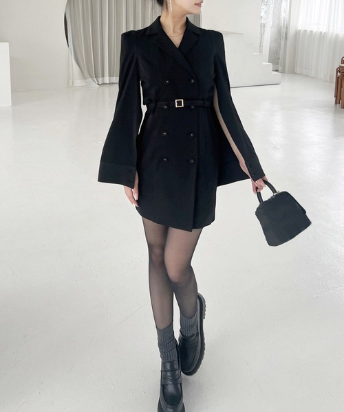 ケープミニワンピース