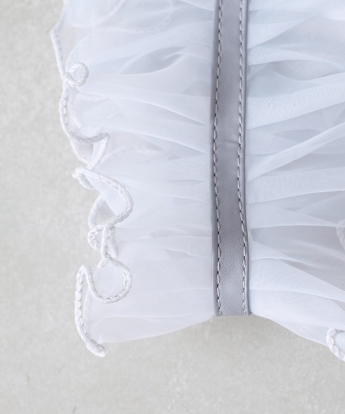 BIRTHDAY BAR（バースデイバー）の「オーガンジー ショートストラップ（スマホグッズ・レディース・オレンジ/ブラック/グレー・フリー）」の15枚目の写真