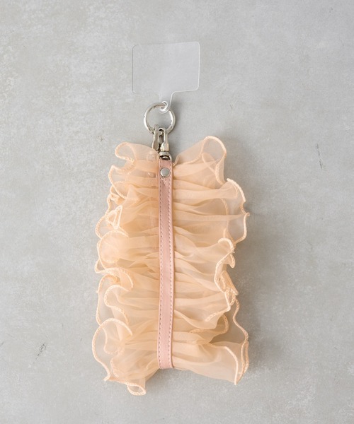 BIRTHDAY BAR（バースデイバー）の「オーガンジー ショートストラップ（スマホグッズ・レディース・オレンジ/ブラック/グレー・フリー）」の18枚目の写真