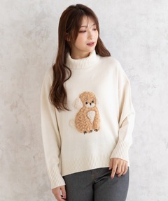 セール】【WEB・一部店舗限定カラー】Lily Bearフリンジマフラーニット