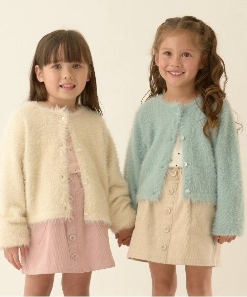 セール】シャギーニットカーディガン（カーディガン/ボレロ）｜Lycee