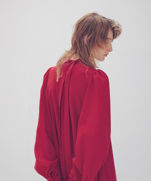 ワンピース Back Ribbon Midi Dress Back Ribbon Midi Dress