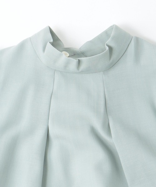 STUMBLY(スタンブリー)の「STUMBLY / Back Ribbon Dress(バックリボンワンピース)(ワンピース・レディース・レッド/グレー・36)」の11枚目の写真
