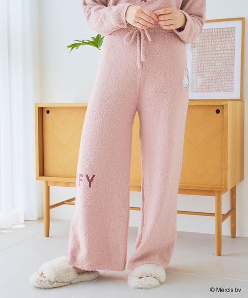 セール】【miffy/ミッフィー】もこもこルームウェアロングパンツ（上下