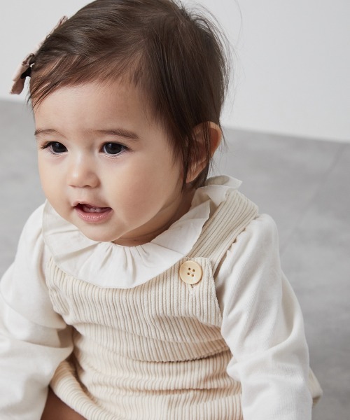 ランダムコーデュロイロンパース（ロンパース）｜riziere（リジェール