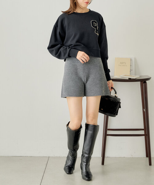 魅力的な価格 Chico（チコ）の「【セットアップ対応】プレート付ニット パンツ