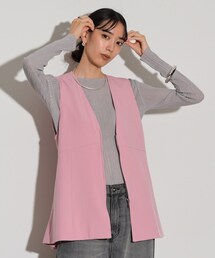 future.archive レディース ベスト サイズ44 ピンク レディースの