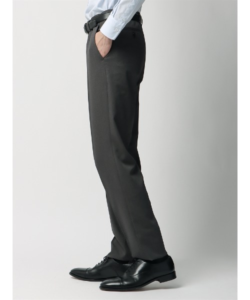 SUIT SQUARE(スーツスクエア)の「NONIRON ポリエステル 2wayStretch ムジ RS05(スラックス・メンズ・ブラック/ライトグレー・S(76cm)/M(79cm)/SS(73cm)/3L(88cm)/LL(85cm)/L(82cm))」の10枚目の写真